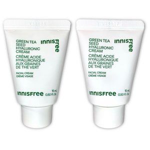 Innisfree—Green Tea Seed Hyaluronic Cream—Sample Set (2x 0.5oz)